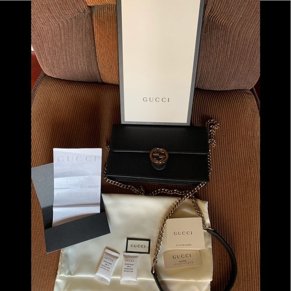 —SOLD ON INSTAGRAM— Gucci interlocking woc
